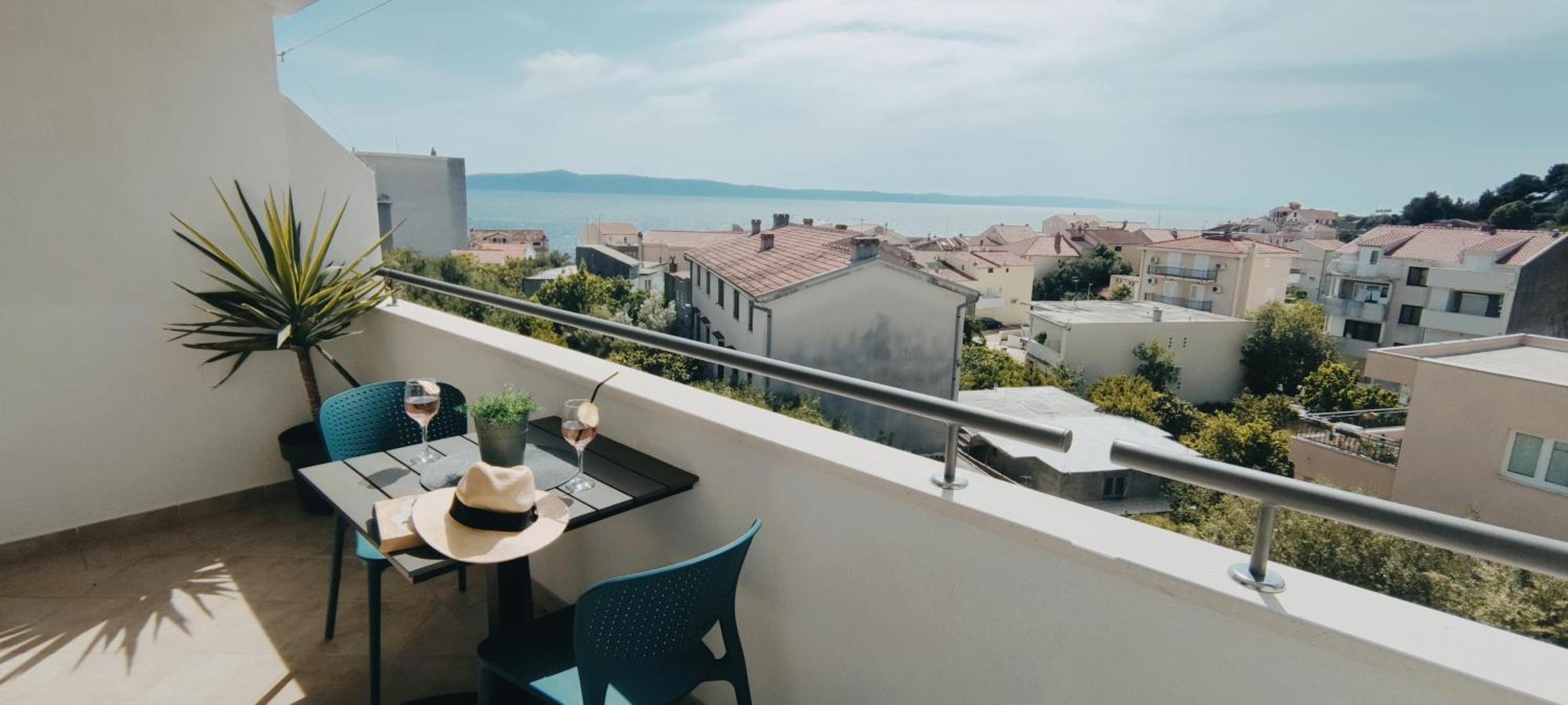 Sea View Ela Apartments Podgora Exterior photo
